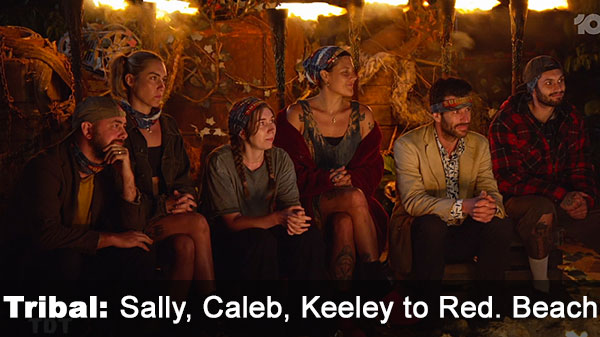Sally, Caleb, Keeley to Redemption, 3-2-1