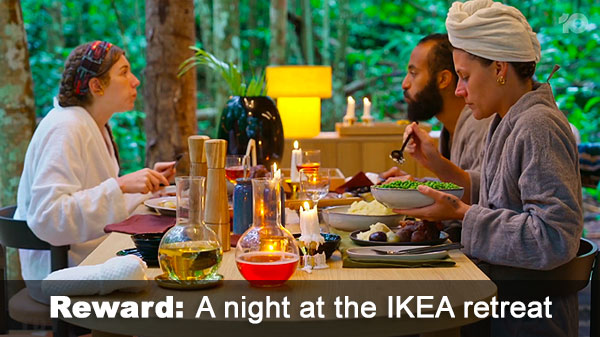 IKEA retreat reward for three