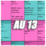 SurvivorAU 13 calendar