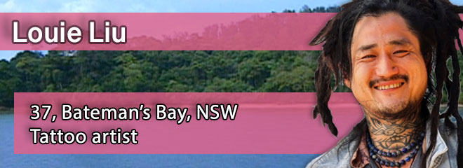 Louie Liu, 37, Bateman's Bay, NSW