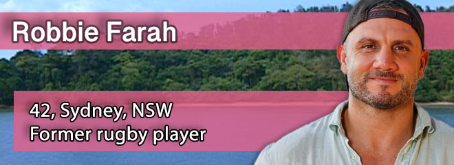 Robbie Farah, 42, Sydney, NSW