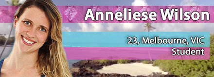 Anneliese Wilson, 23, Melbourne, VIC