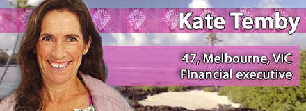 Kate Temby, 47, Melbourne, VIC