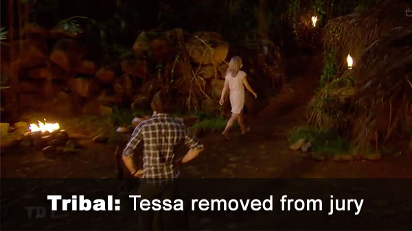 Tessa out from jury