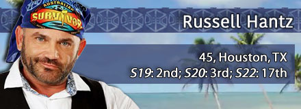 Russell Hantz, 45, Houston, TX