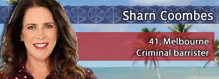 Sharn Coombes, 41, Melbourne