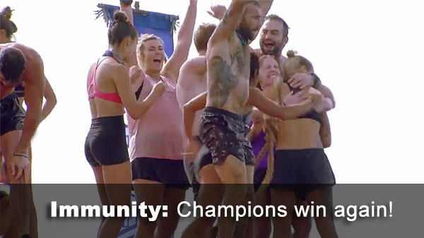 Champs win IC