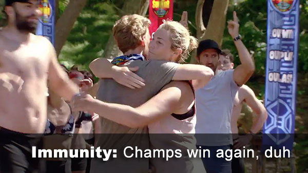 Champs win IC