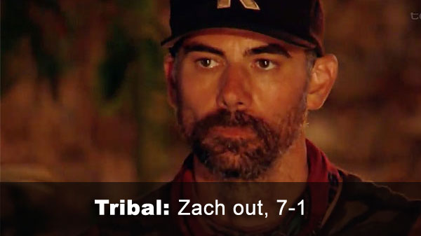 Zach out, 7-1