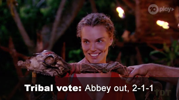 Abbey out, 2-1-1