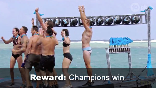 Champs win