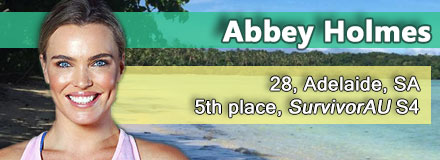 Abbey Holmes, 28, Adelaide, SA