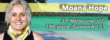 Moana Hope, 31, Melbourne, VIC