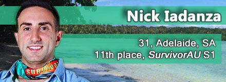 Nick Iadanza, 31, Adelaide, SA