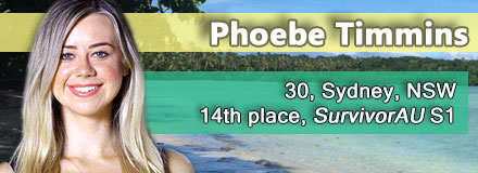 Phoebe Timmins, 30, Sydney, NSW