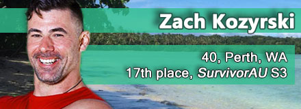 Zach Kozyrski, 40, Perth, WA