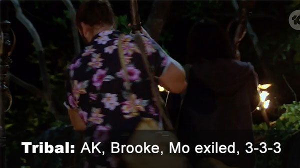 Exile for AK, Brooke, Mo