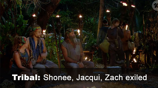Exile for Shonee, Jacqui, Zach