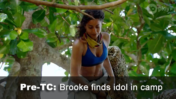 Brooke finds idol