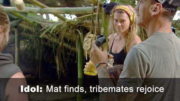 Mat finds idol