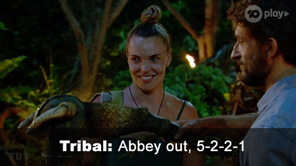 Abbey out, 5-2-2-1