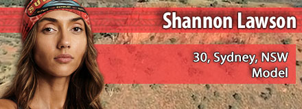 Shannon Lawson, 30, Sydney, NSW