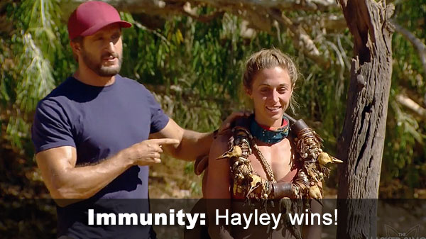 Hayley wins IC
