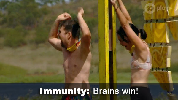 Brains win IC