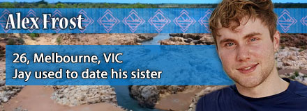 Alex Frost, 26, Melbourne, VIC