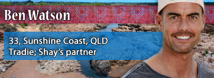 Ben Watson, 33, Sunshine Coast, QLD