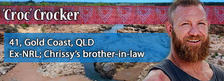 Michael 'Croc' Crocker, 41, Gold Coast, QLD