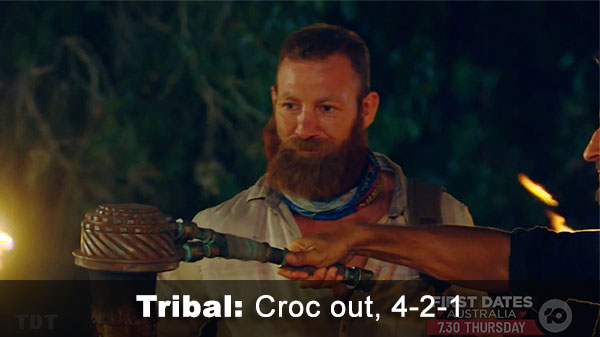 Croc out, 4-2-1