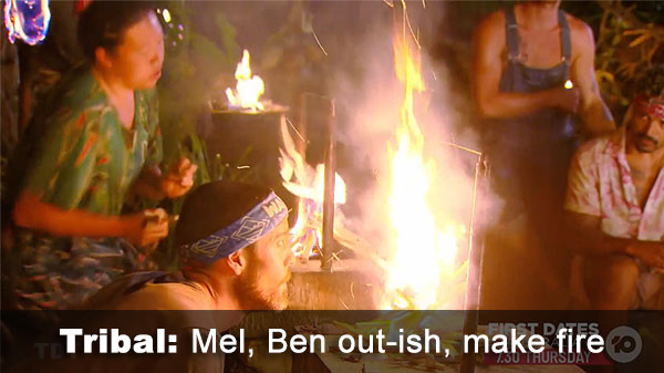 Mel, Ben voted out-ish