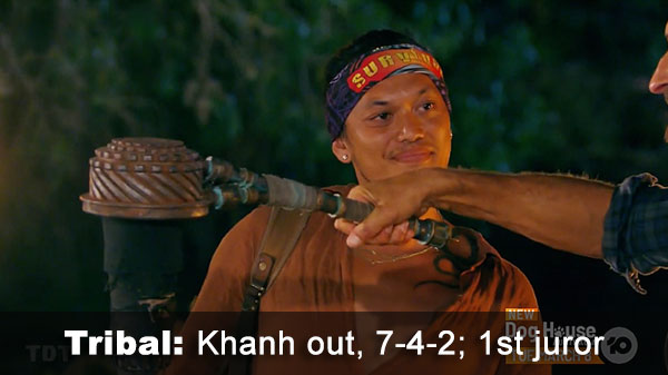 Khanh out, 1st juror