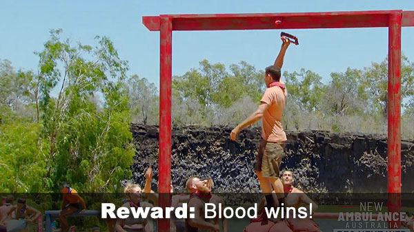 Blood wins reward