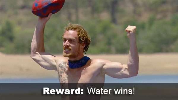 Water wins reward Water wins reward