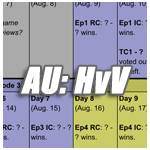 AU 8: Heroes v Villains calendar