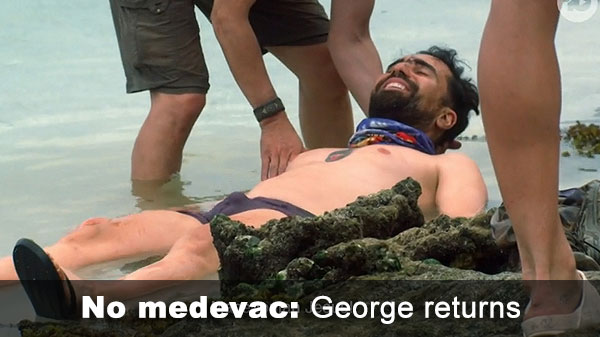 George returns