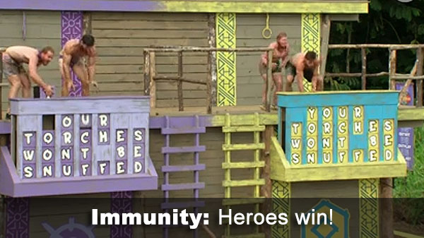 Heroes (barely) win IC