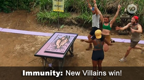 Villains win IC