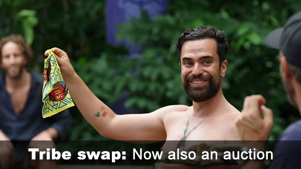 Tribe swap, then auction