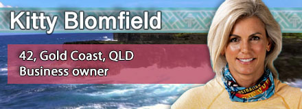 Kitty Blomfield, 42, Gold Coast, QLD