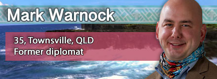 Mark Warnock, 35, Townsville, QLD