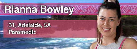 Rianna Bowley, 31, Adelaide, SA