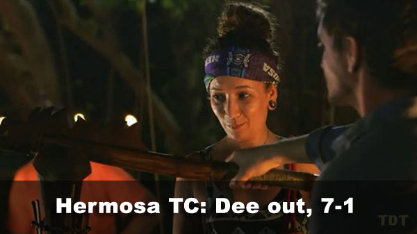 Dee out, 7-1