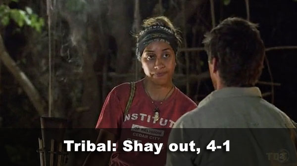 Shay out, 4-1