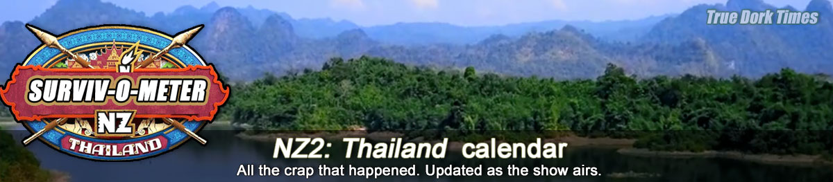 SurvivorNZ 2: Thailand calendar
