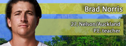 Brad Norris, 27, Nelson