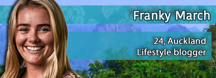 Franky March, 24, Auckland