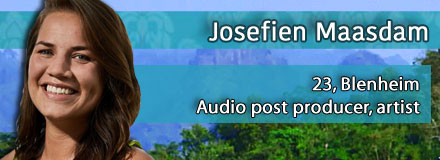 Josefien Maasdam, 23, Blenheim